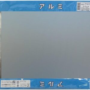 粘着剤付　アルミ　0.2×400×400mm　半切　H7600