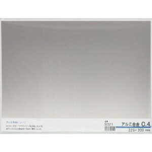 アルミ合金　0.4×225×300mm　ミニ　M511