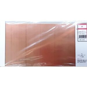 粘着剤付　銅　0.1×150×300mm　スリム　L9082
