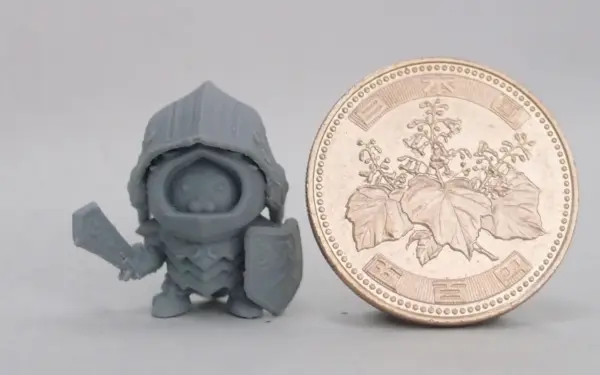 QholiaフィラメントPLA　マットグレー サンプル(1.75mm径) - 画像 (2)