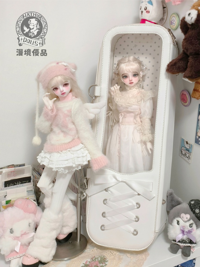 外出用ドールバッグ 1/4サイズ対応 漫境優品(マンキョウ)製 バレエ追憶の夢 ショルダー・リュック両用 - 画像 (7)