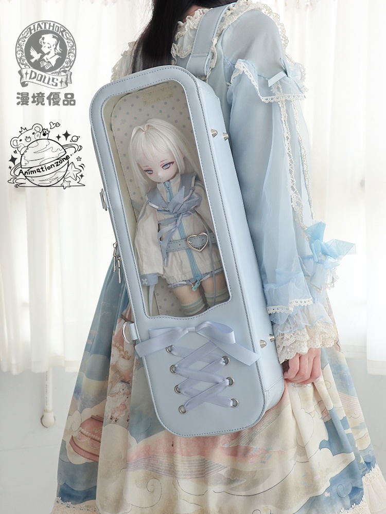 外出用ドールバッグ 1/4サイズ対応 漫境優品(マンキョウ)製 バレエ追憶の夢 ショルダー・リュック両用