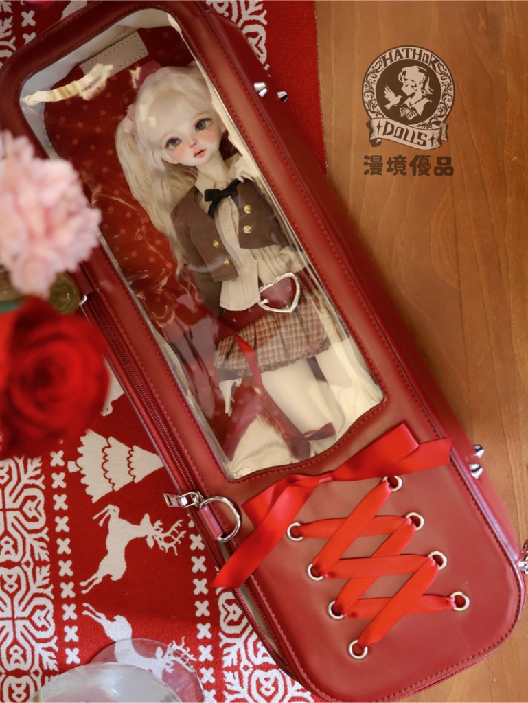 外出用ドールバッグ 1/4サイズ対応 漫境優品(マンキョウ)製 バレエ追憶の夢 ショルダー・リュック両用 - 画像 (10)